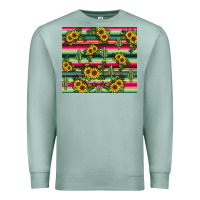 Seafoam sunflower cactus Premium Sweatshirt - JahusDesignShop