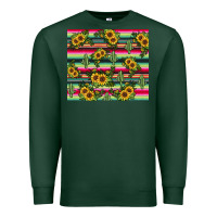 Sports Green sunflower cactus Premium Sweatshirt - JahusDesignShop