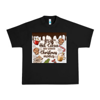 Black i just want to drink hot cocoa Urban Heavy Tee - MaliasSmallBusiness