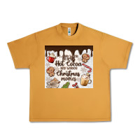 Peanut Butter i just want to drink hot cocoa Urban Heavy Tee - MaliasSmallBusiness