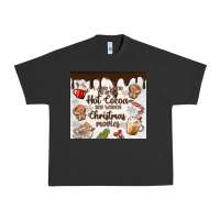 Pigment Black i just want to drink hot cocoa Urban Heavy Tee - MaliasSmallBusiness