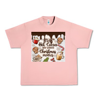 Salmon i just want to drink hot cocoa Urban Heavy Tee - MaliasSmallBusiness
