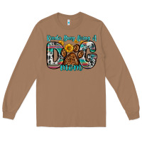 Toasted Coconut kinda busy being a dog mom Long Sleeve Tee - Zillion Design Studio