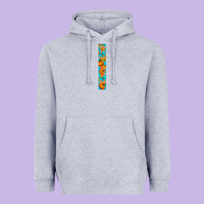 Fall Pumpkin Heavyweight Hoodie Designed By Bundleandbundleshop