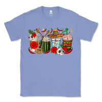Colony Blue hispanic heritage month coffee cups Classic Tee - texasbilliewilder