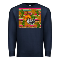 Navy pumpkin Premium Sweatshirt - JahusDesignShop