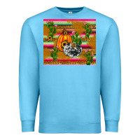 Ocean Blue pumpkin Premium Sweatshirt - JahusDesignShop