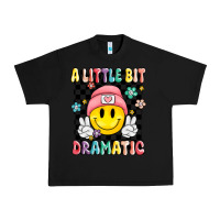 Black a little bit dramatic Urban Heavy Tee - MaliasSmallBusiness