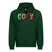 Forest Green cozy season Urban Hoodie - MaliasSmallBusiness