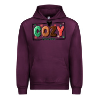 Mauve Wine cozy season Urban Hoodie - MaliasSmallBusiness
