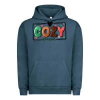 Pigment Midnight Navy cozy season Urban Hoodie - MaliasSmallBusiness