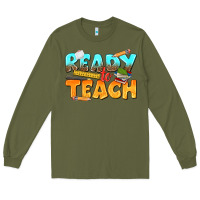 Army Green ready to teach Long Sleeve Tee - texasbilliewilder