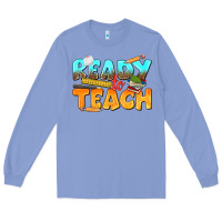 Colony Blue ready to teach Long Sleeve Tee - texasbilliewilder
