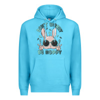 Ocean Blue don't worry be hoppy Premium Hoodie - MaliasSmallBusiness