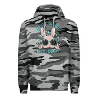 Slate Camo don't worry be hoppy Premium Hoodie - MaliasSmallBusiness