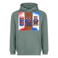 Sage usa macaroon and boots Heavyweight Hoodie - AdoDesignShop
