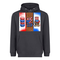 Smoke usa macaroon and boots Heavyweight Hoodie - AdoDesignShop