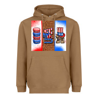 Toasted Coconut usa macaroon and boots Heavyweight Hoodie - AdoDesignShop