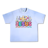 Grape Ice jesus the way the truth the life Urban Heavy Tee - MaliasSmallBusiness