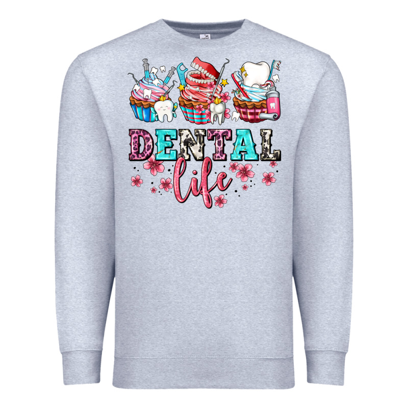 Dental Life With Cupcakes Premium Sweatshirt by AdoDesignShop | Teevron