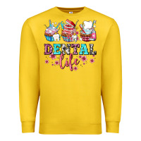 Lemon dental life with cupcakes Premium Sweatshirt - AdoDesignShop