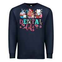 Navy dental life with cupcakes Premium Sweatshirt - AdoDesignShop