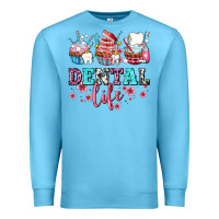Ocean Blue dental life with cupcakes Premium Sweatshirt - AdoDesignShop