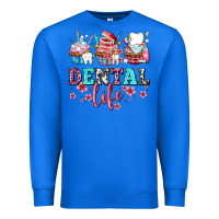 True Royal dental life with cupcakes Premium Sweatshirt - AdoDesignShop