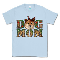 Dusty Blue dog mom shiba inu Classic Tee - RanaPortraitStore