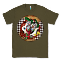 Army Green Cowgirl Boots Classic Tee - FaDigitalArtStudio