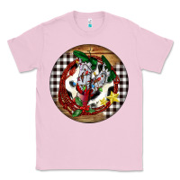 Bubblegum Pink Cowgirl Boots Classic Tee - FaDigitalArtStudio