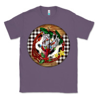 Lavender Cowgirl Boots Classic Tee - FaDigitalArtStudio