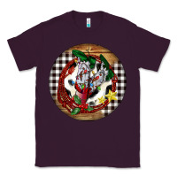 Plum Cowgirl Boots Classic Tee - FaDigitalArtStudio