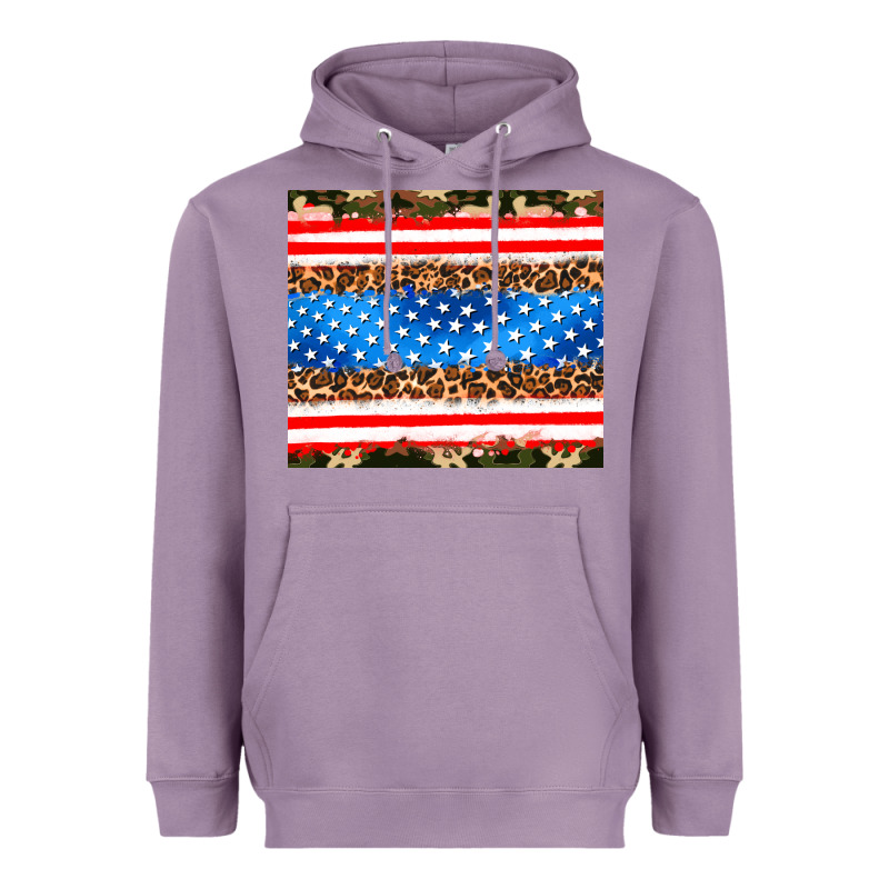 Usa Camouflage American Flag Heavyweight Hoodie by AdoDesignShop | Teevron
