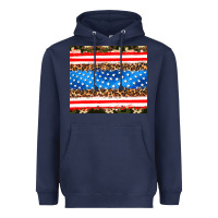 Navy usa camouflage american flag Heavyweight Hoodie - AdoDesignShop