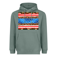 Sage usa camouflage american flag Heavyweight Hoodie - AdoDesignShop