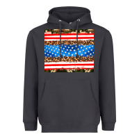 Smoke usa camouflage american flag Heavyweight Hoodie - AdoDesignShop