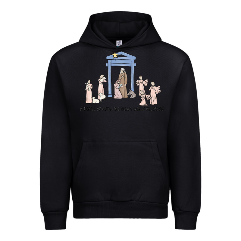 A Thrill Of Hope Nativity Urban Hoodie by MaliasSmallBusiness | Teevron