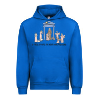 Cobalt a thrill of hope nativity Urban Hoodie - MaliasSmallBusiness
