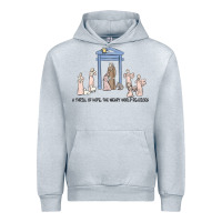 Heather Grey a thrill of hope nativity Urban Hoodie - MaliasSmallBusiness