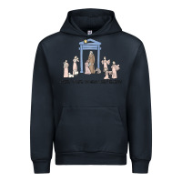 Navy a thrill of hope nativity Urban Hoodie - MaliasSmallBusiness