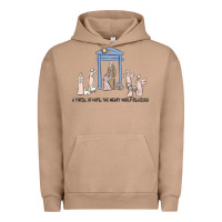 Pigment Burro a thrill of hope nativity Urban Hoodie - MaliasSmallBusiness