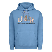 Pigment Pebble Blue a thrill of hope nativity Urban Hoodie - MaliasSmallBusiness