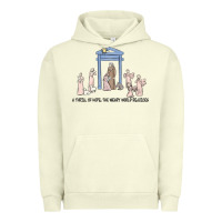 Pigment Pistachio a thrill of hope nativity Urban Hoodie - MaliasSmallBusiness
