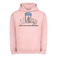 Pigment Salmon a thrill of hope nativity Urban Hoodie - MaliasSmallBusiness