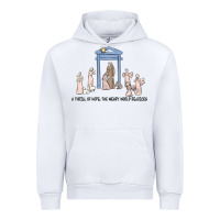 White a thrill of hope nativity Urban Hoodie - MaliasSmallBusiness