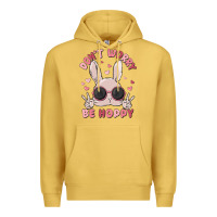 Antique Gold don't worry be hoppy Premium Hoodie - MaliasSmallBusiness