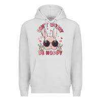 Dove Grey don't worry be hoppy Premium Hoodie - MaliasSmallBusiness