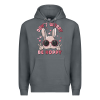 Rock don't worry be hoppy Premium Hoodie - MaliasSmallBusiness