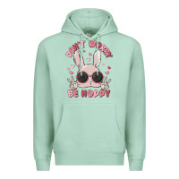 Seafoam don't worry be hoppy Premium Hoodie - MaliasSmallBusiness